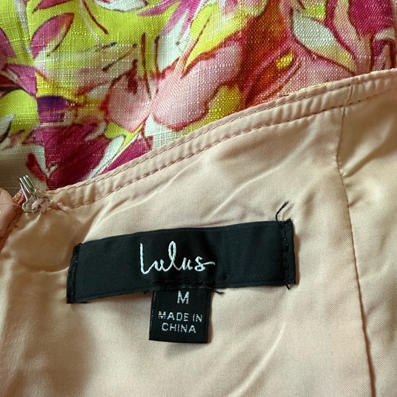 Lu Lus Floral Off-Shoulder Dress - Picture 4 of 8